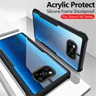 Акриловый противоударный чехол для Xiaomi Poco X3 NFC M3 Mi 11 10T Lite Note 10 Pro прозрачный силиконовый Бампер Защитный чехол Coque