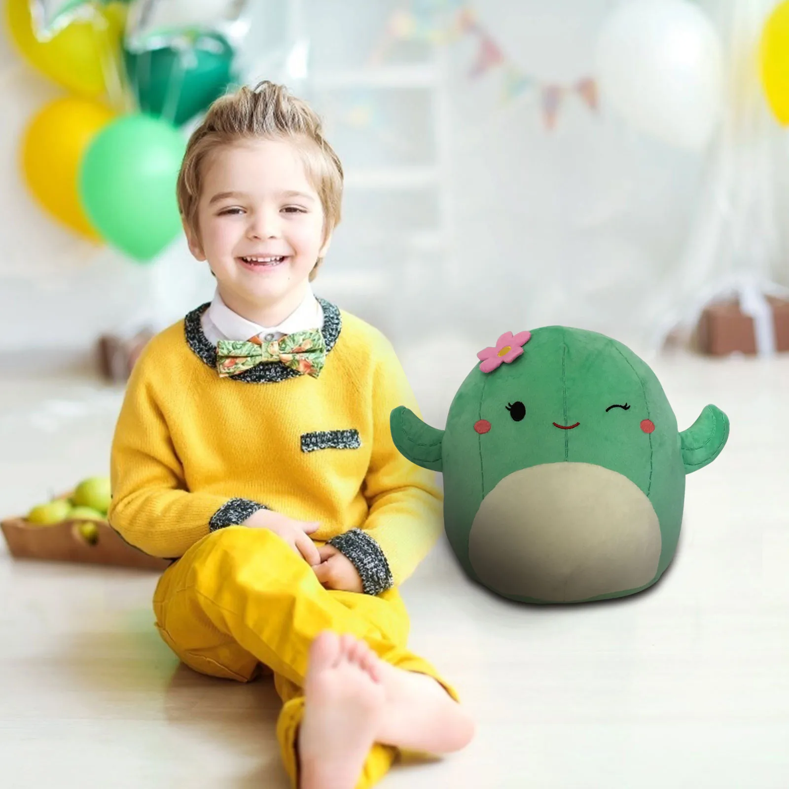 

3D Stuffed toys Dinosaur Pillow Soft Waist Cushion Plush Stuffed Toy Decoration Gift Home pillow Cute cartoon animal plush toy