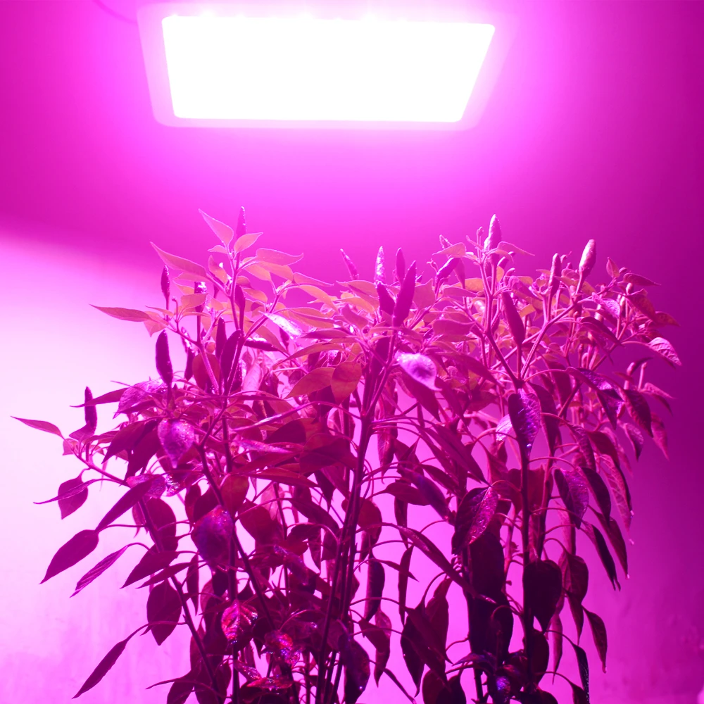 Новый светодиодный светильник 1000 Вт с двойными кристаллами полный спектр 380-780nm