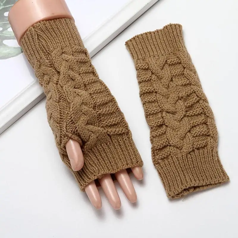

2021 Hot Winter New Cute Warm Gloves Knitted Winter Gloves Gloves Warm Warm Female U5Q9