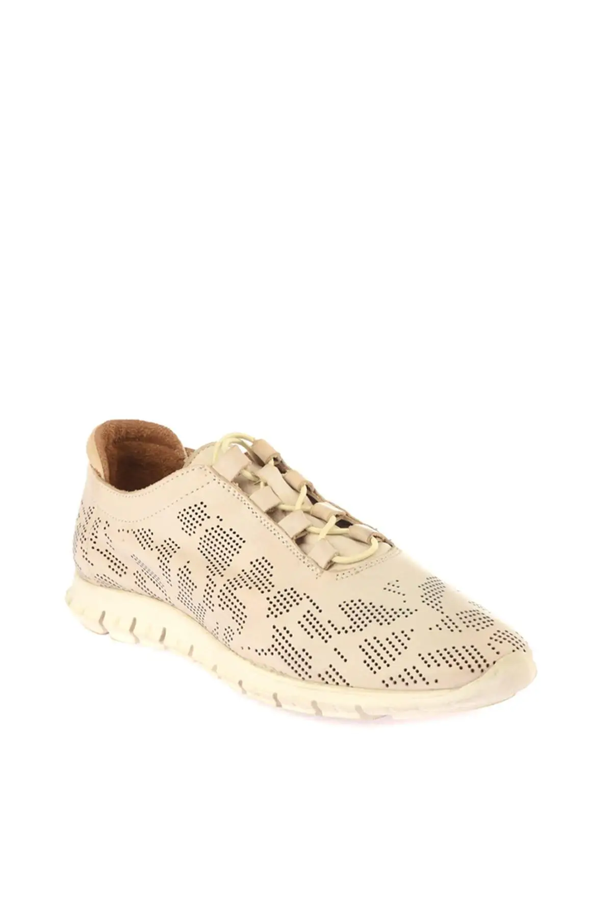 Жемчужные бежевые женские кроссовки 120130008284 | Обувь