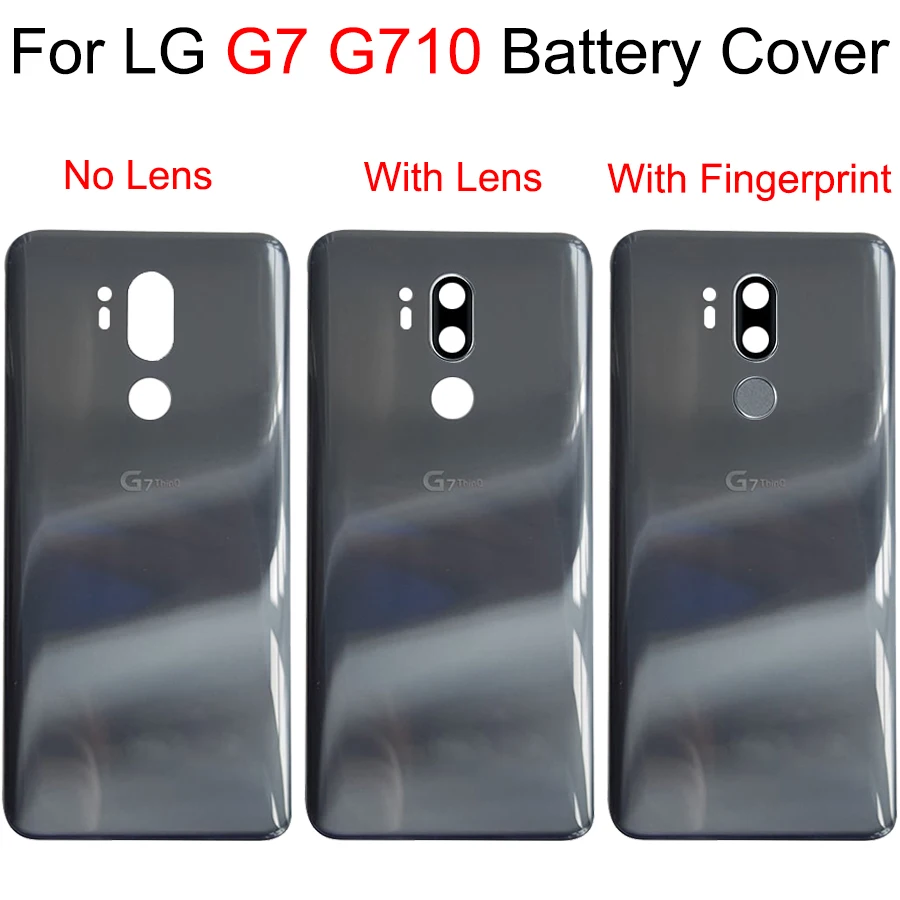 

New Original Glass For LG G7 ThinQ Battery cover Door G7+ G710 G710EM Rear G710PM G710VMP G710ULM G710EMW G710AWM G710N Housing