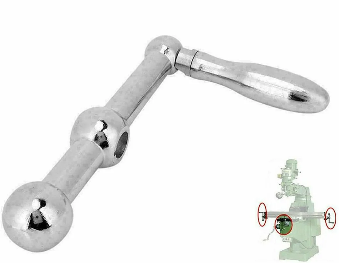 

1Set NEW Milling Machine Part ThreeBall Crank Table Handle Mill Tools CNC Milling Machine