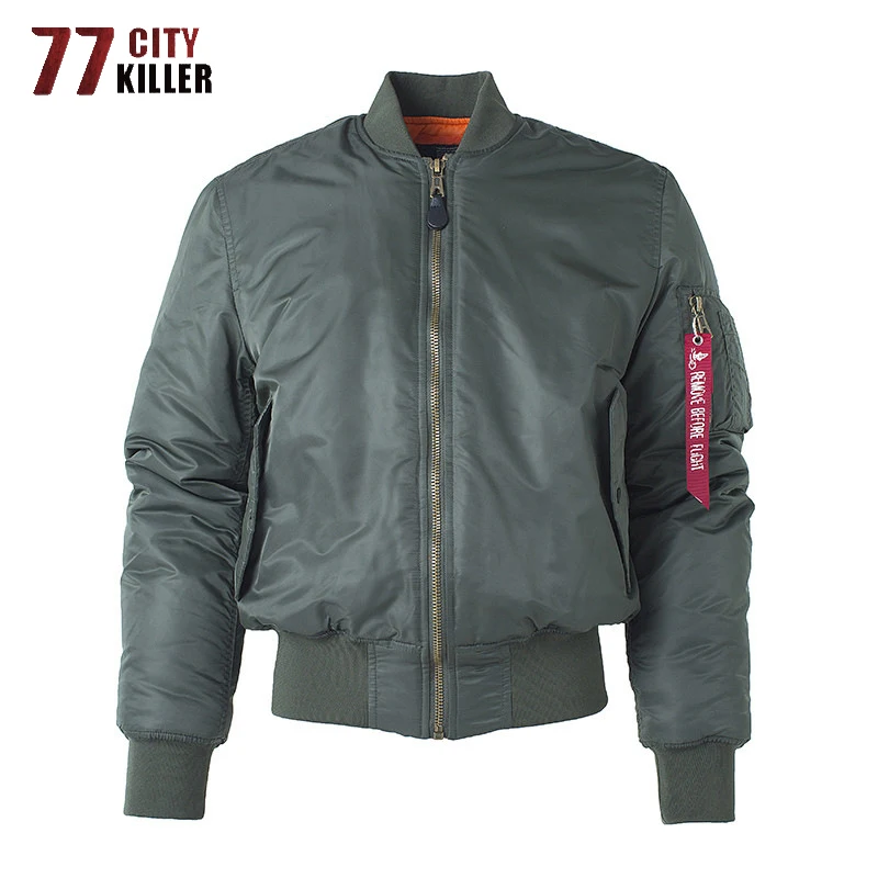 Куртка-бомбер мужская зимняя двусторонняя утепленная бейсбольная в стиле