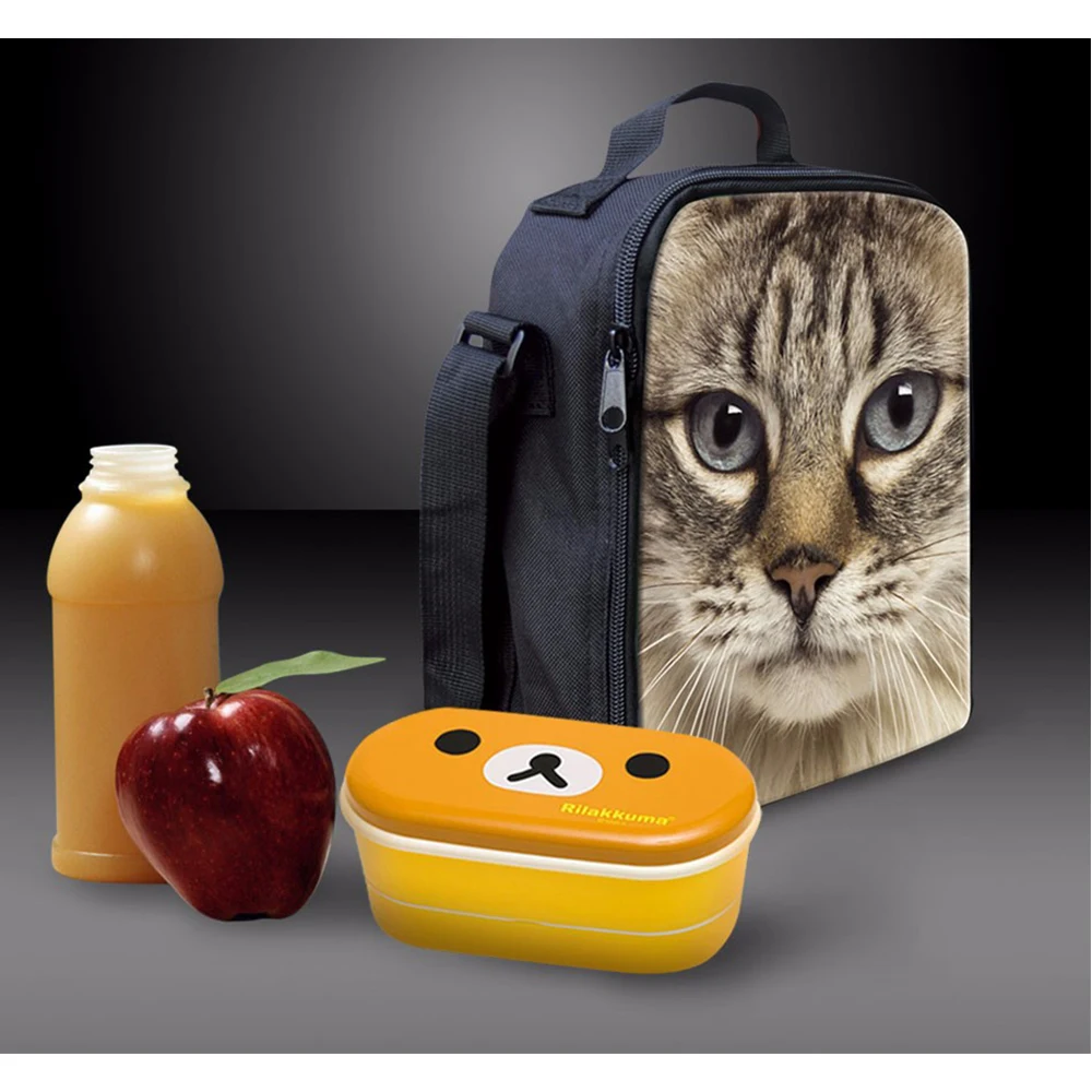 

Lunch Bags Customize Picture/Logo Pattern Women Men Teenagers Boys Girls Kid School Tote Box Thermal Lunch Box Food Storage Bags
