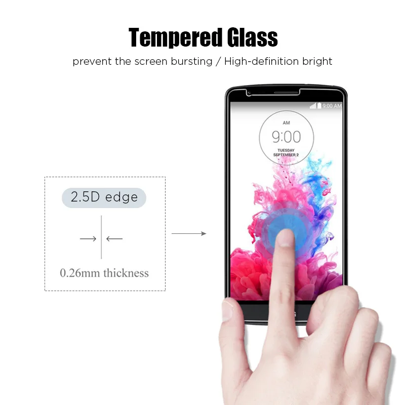 1 шт./2 шт. HD закаленное стекло для LG G7 G8 G8S G8X ThinQ K3 2016 2017 9H жесткая Защитная пленка