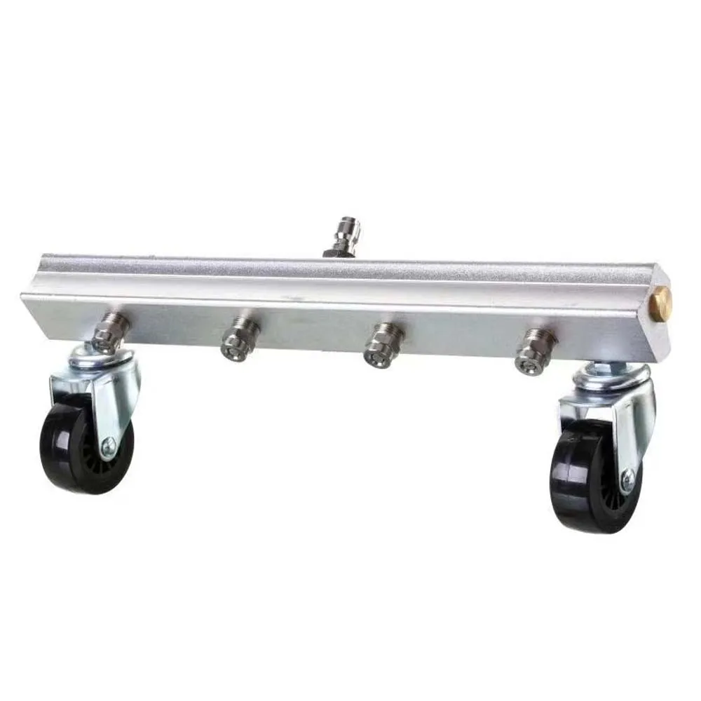 

High Pressure Washer With 4 Nozzle Car Body Chassis Washer Car Undercarriage Cleaner Water Spray Cleaning Washing Tool Kit