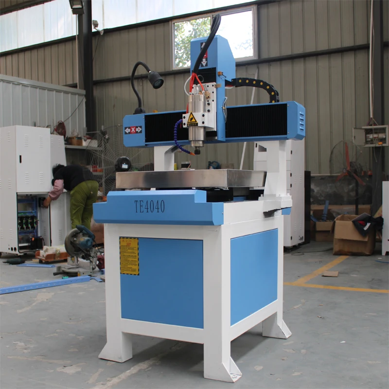 Мини фрезерный станок с ЧПУ одной головкой вращающаяся ось набор 3d фрезерных