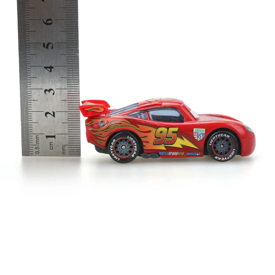 Disney Pixar Cars 2 3 Lightning 40 стиль Mcqueen Mater Jackson Storm Ramirez 1:55 литой автомобиль металлический сплав мальчик детские игрушки подарок