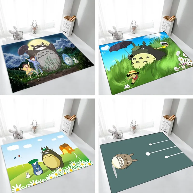 Аниме Тоторо Мой neighter напольный коврик дверной для комнаты нескользящий в