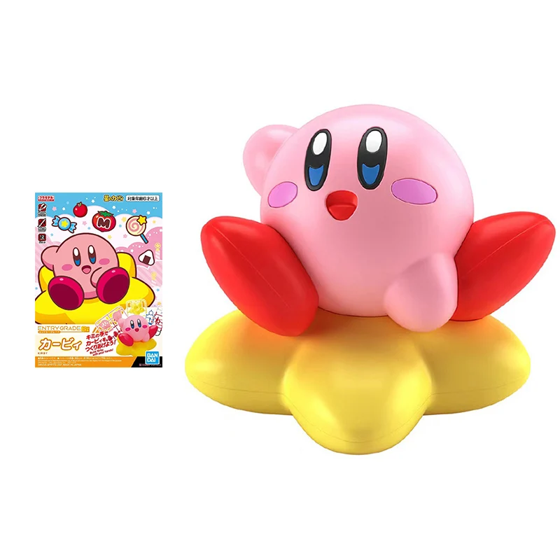 

Bandai Pokemon Figures ENTRY GRADE Pink Demon Kirby Action Figure Genuine Model Ornaments Action Toy Figure Toys for Children