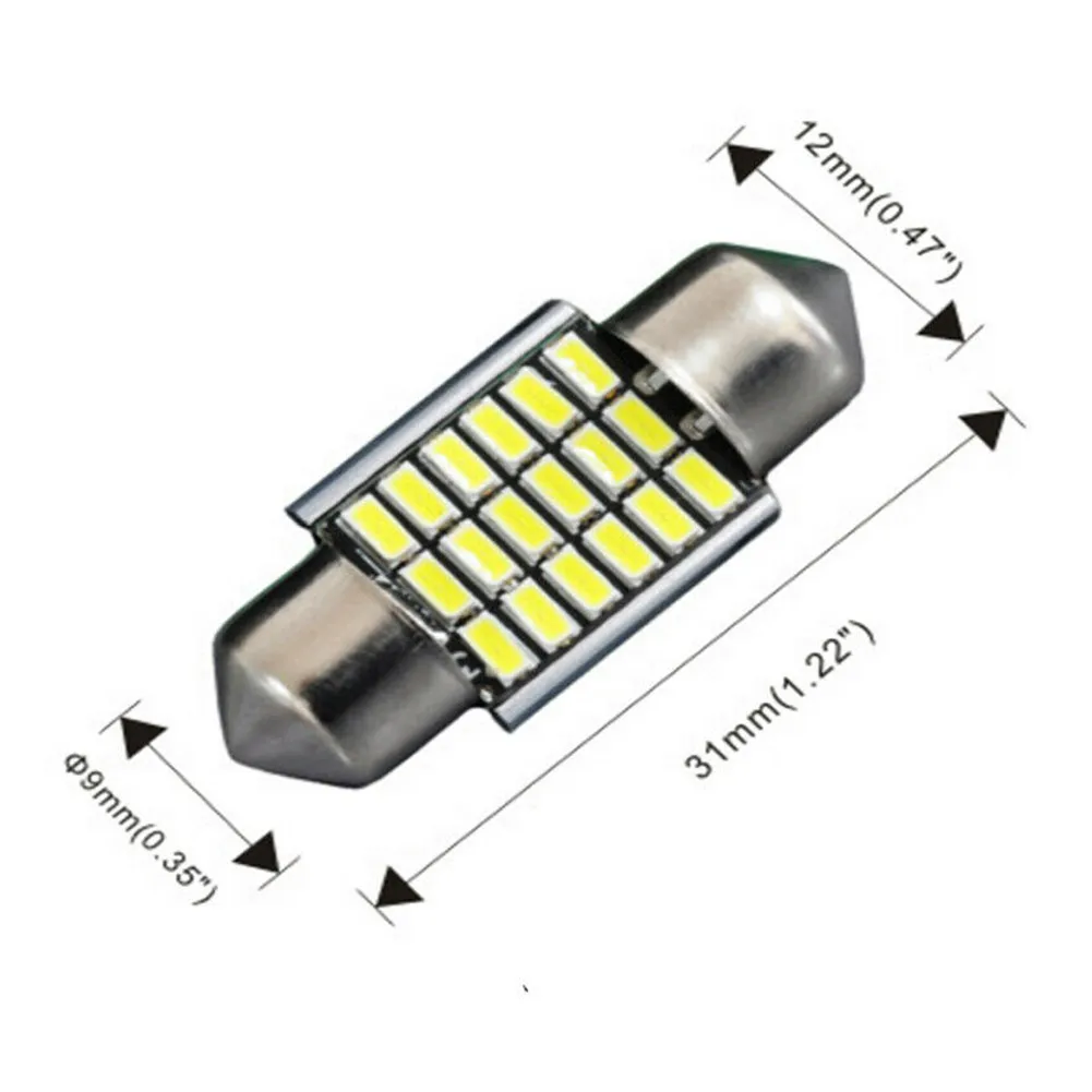 

Dome Lights Bulbs Interior Lamps License Plate Lighting Map Trunk 4pcs