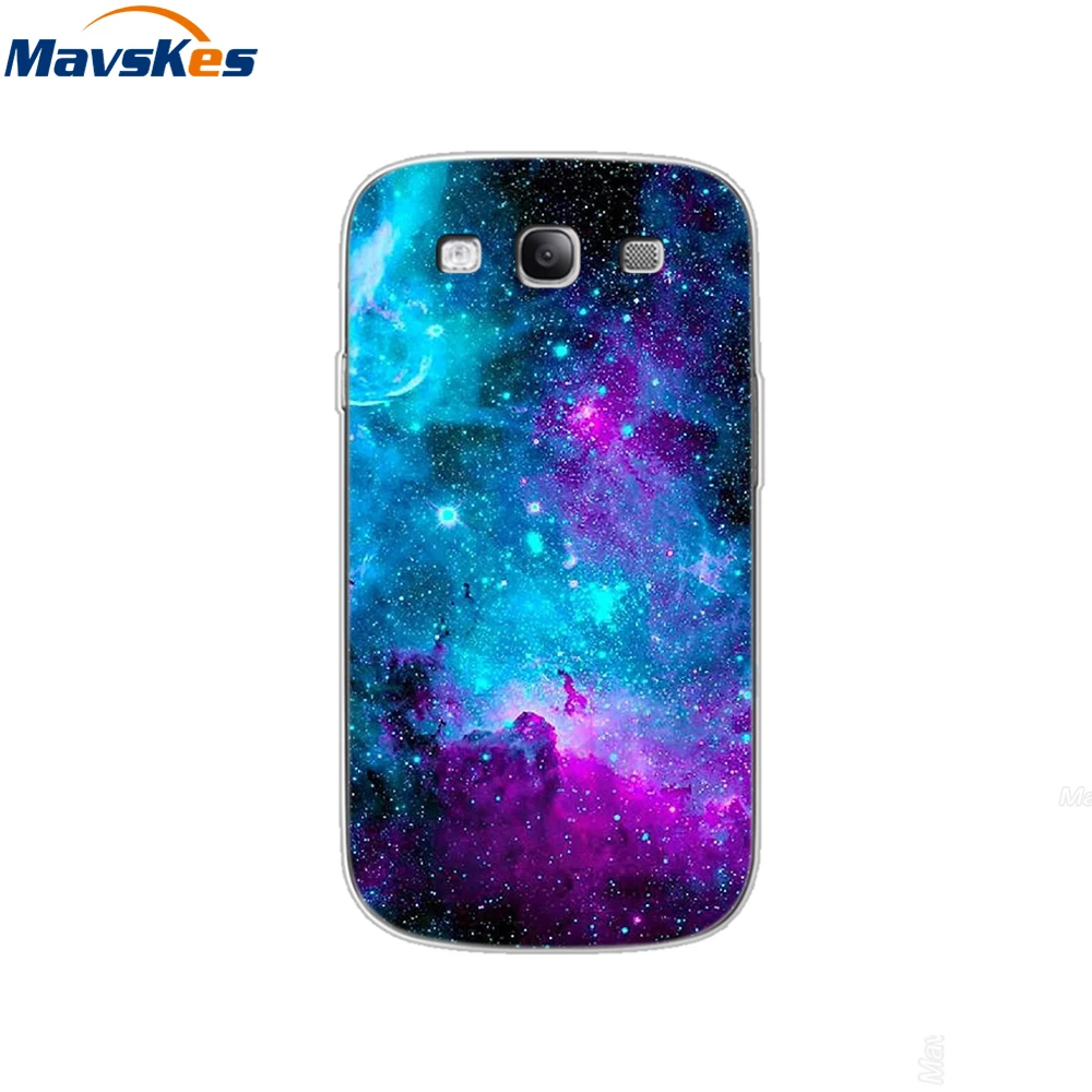 Soft TPU Silicone Case For Samsung Galaxy S3 Case Cover i9300 Case for Samsung S3 Mini Case i8190 Phone Cover Shell flower Coque
