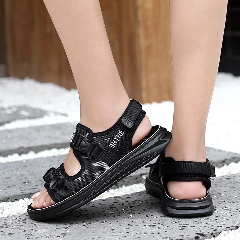 

Sandalia Masculina Для мужчин s, сандалии на ремешках удобные сандалии Sandles Zapatos Mujer для Для мужчин в стиле «Гладиатор»; Летняя Вьетнам в римском стиле;...