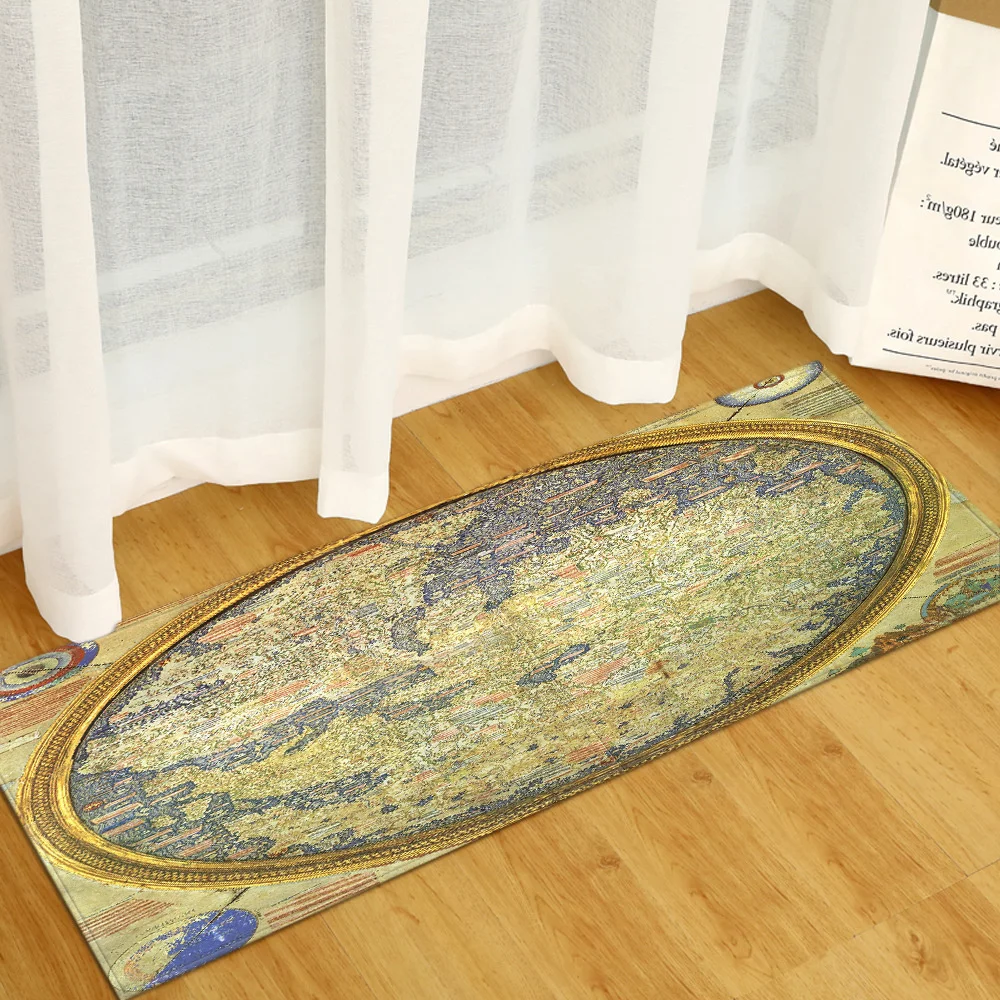 Кухонный напольный коврик дверной для спальни эркеров коридоров декор ковер