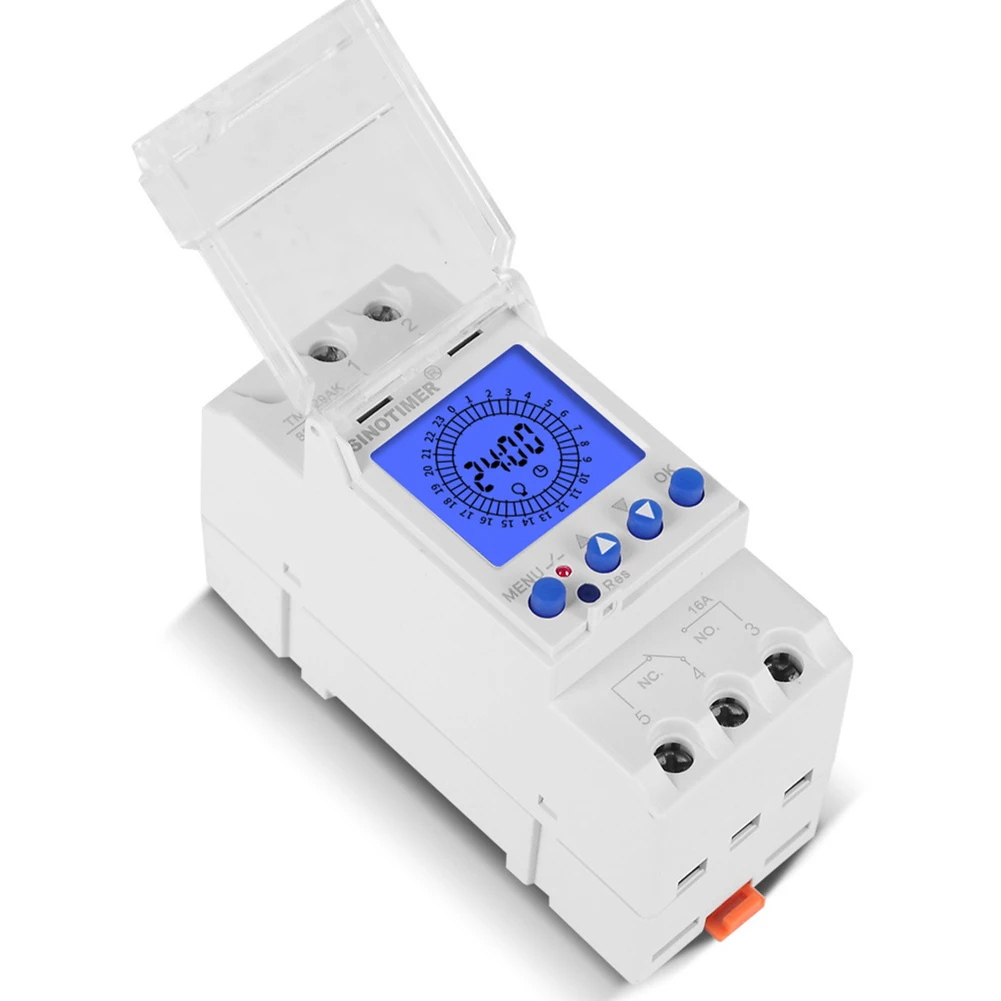 

TM929AKL / TM929BKL Digital 24h 85-265V Din Rail Smart Analog Timer Switch
