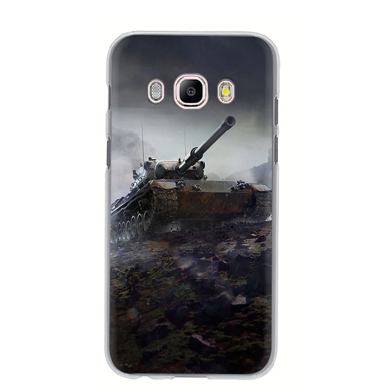 H2 World of tanks жесткий чехол для телефона с рисунком в виде обложка чехол для Samsung Galaxy A3 5 A6 7 8 9 A10 30 40 50 70 - Цвет: H2