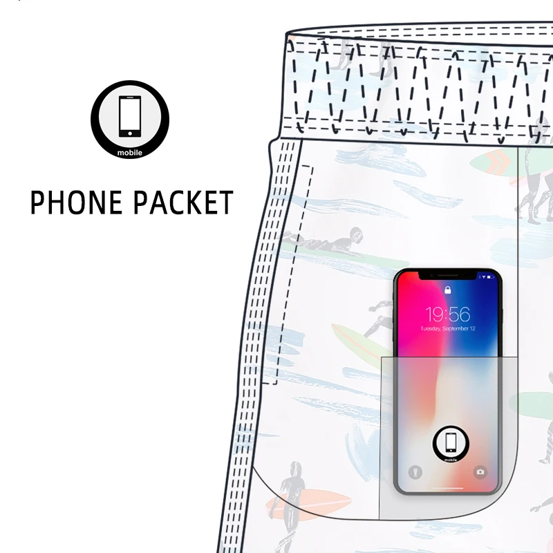 2019 мужские плавки быстросохнущие пляжные шорты костюм для серфинга Гавайский