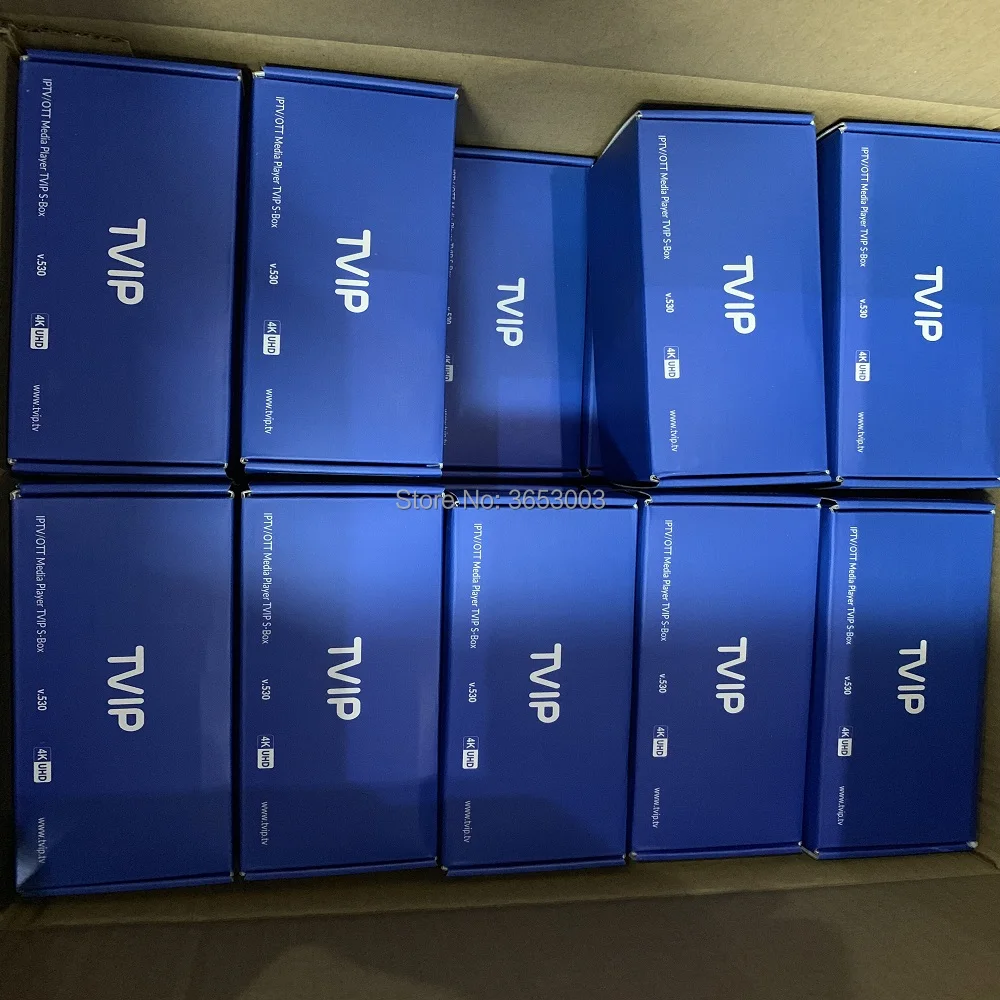 Оригинальная установка системы Linux TVIP v530 с лучшим пультом дистанционного