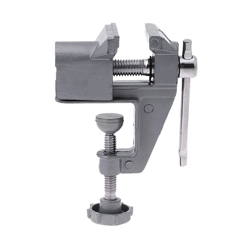 

Promotion! 30Mm Aluminium Alloy Machine Bench Screw Vise Mini Table Vice Bench Clamp Screw Vise For DIY Craft Mould Fixed Repair