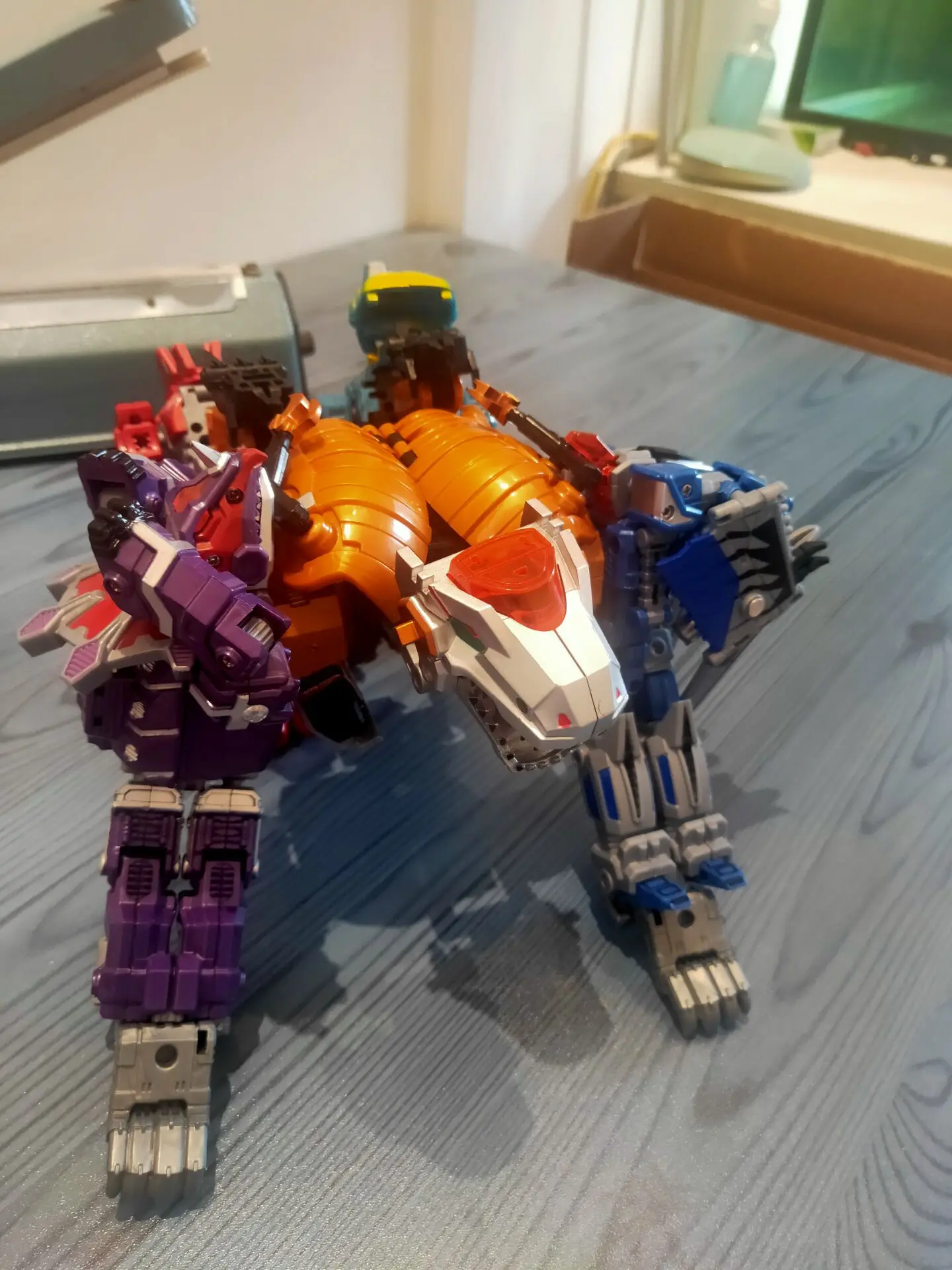 Трансформер новый дизайн шлак снар снаряд Slash Mp08 тираннозавр динозавр фигурки