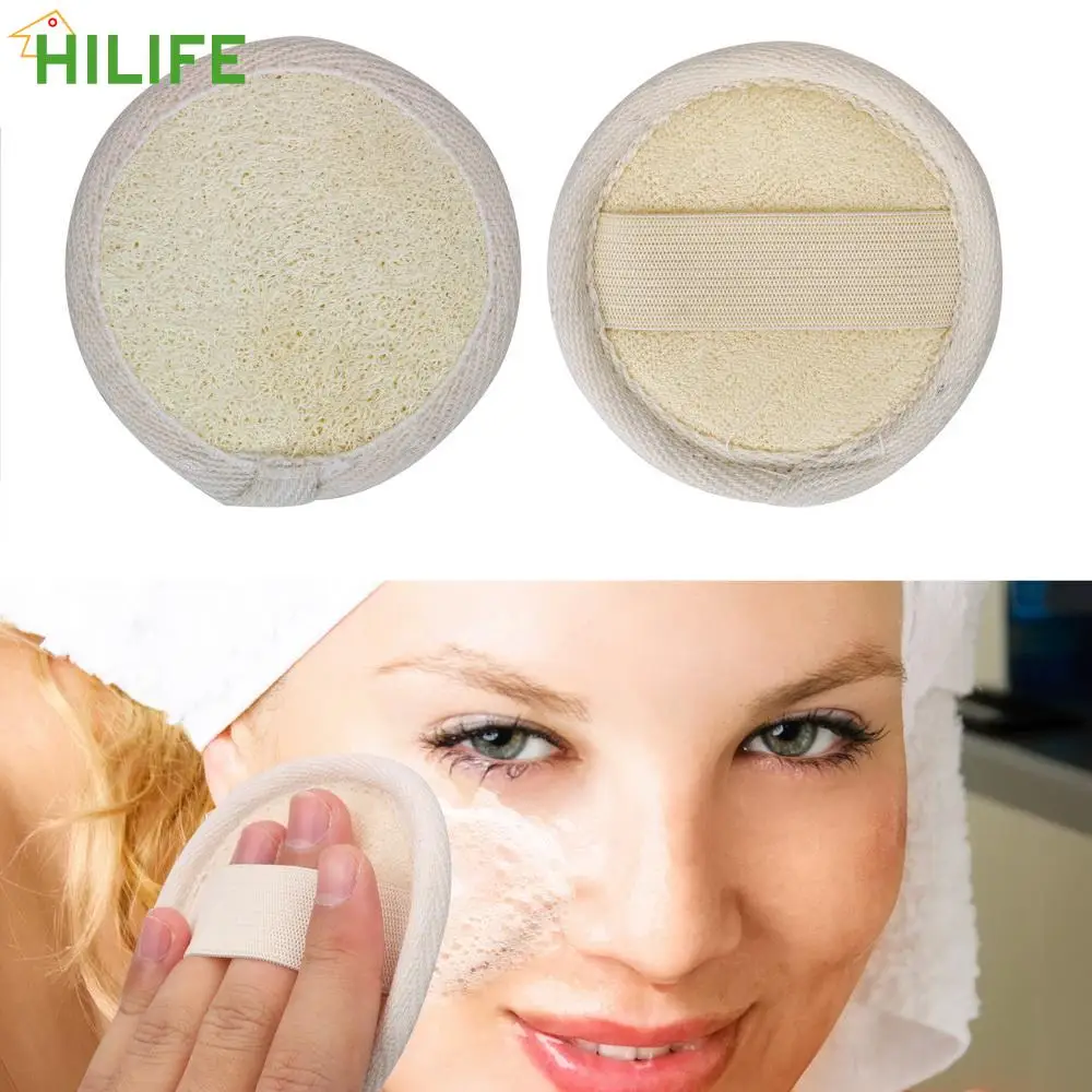 

Facial Washer Sponge Soap Shower Gel Foams Maker Face Cleansing Brush Makeup Remover Skin Care Natural Loofah Plant Fiber