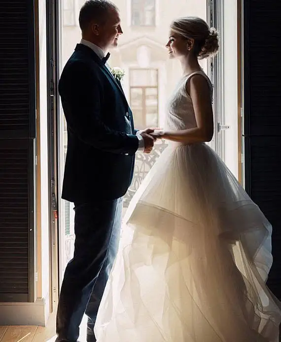 Пышная фатиновая юбка для фотосессии с многослойной юбкой цвета слоновой кости