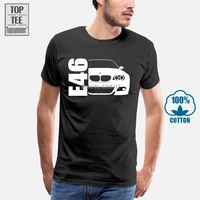 2019 hot sale 100 cotton print shirts e46 m3 inspired dad t shirt different colours new tee retro car racermens tee shirt