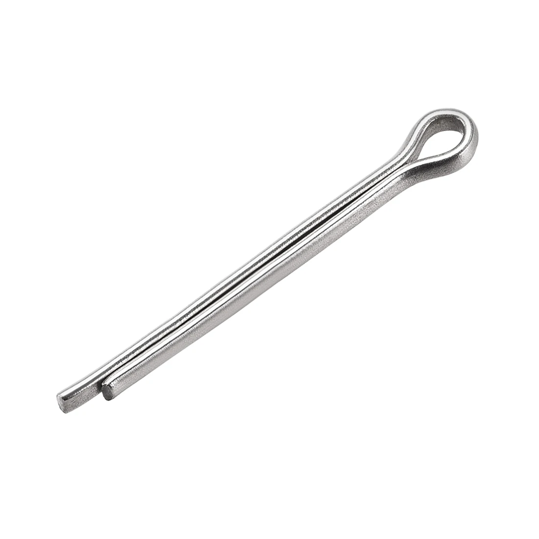 

60Pcs Split Cotter Pin - 3mm x 30mm 304 Stainless Steel 2-Prongs Silver Tone for Secure Clevis Pins,Castle Nuts