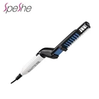 Многофункциональная щетка для выпрямления бороды, электрическая расческа для выпрямления волос для мужчин, быстрое выпрямление, нагрев волос, инструменты для укладки