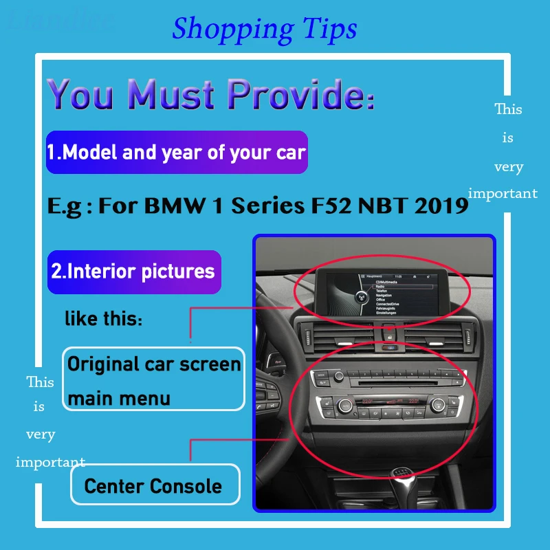 Адаптер интерфейса CIC NBT для BMW 1 Series E81 E82 E87 E88 F20 F21 F52 F40 2004 ~ 2020 оригинальный декодер