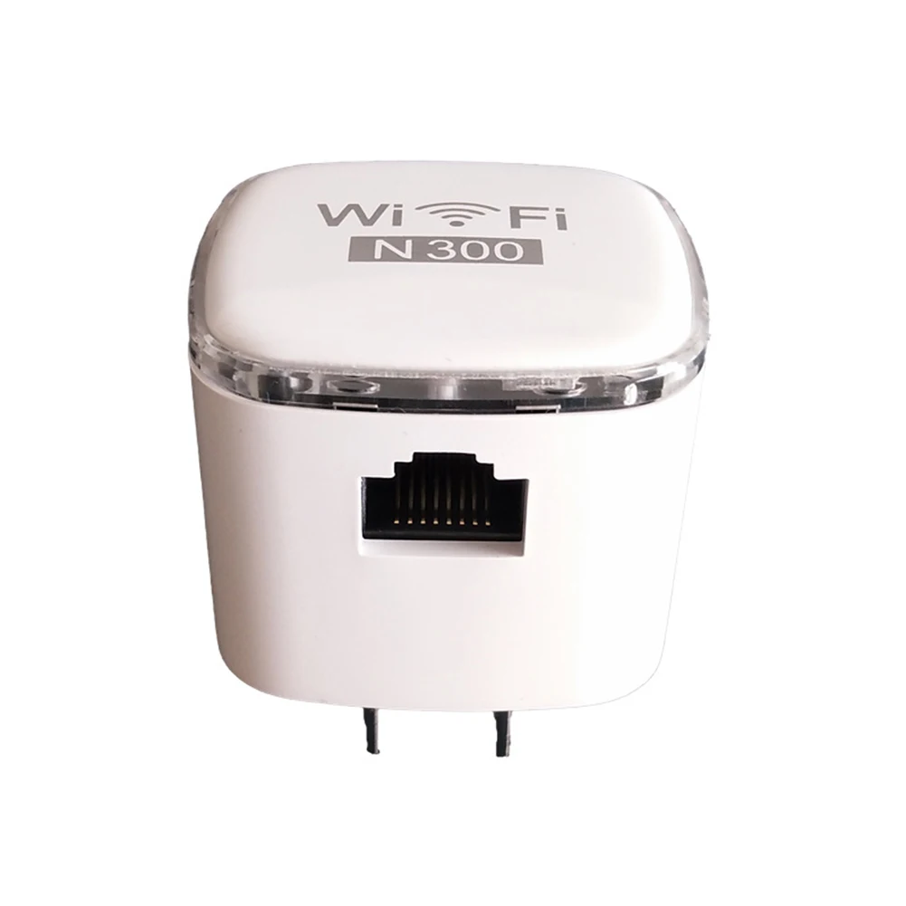 Wi Fi расширитель диапазона мини беспроводной 300 Мбит/с ретранслятор Ethernet порт