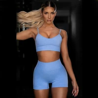 2020 hot sale ladies sexy sling sports bra new fitness suit yoga sports gym set sportswear women breathable leggings underwear