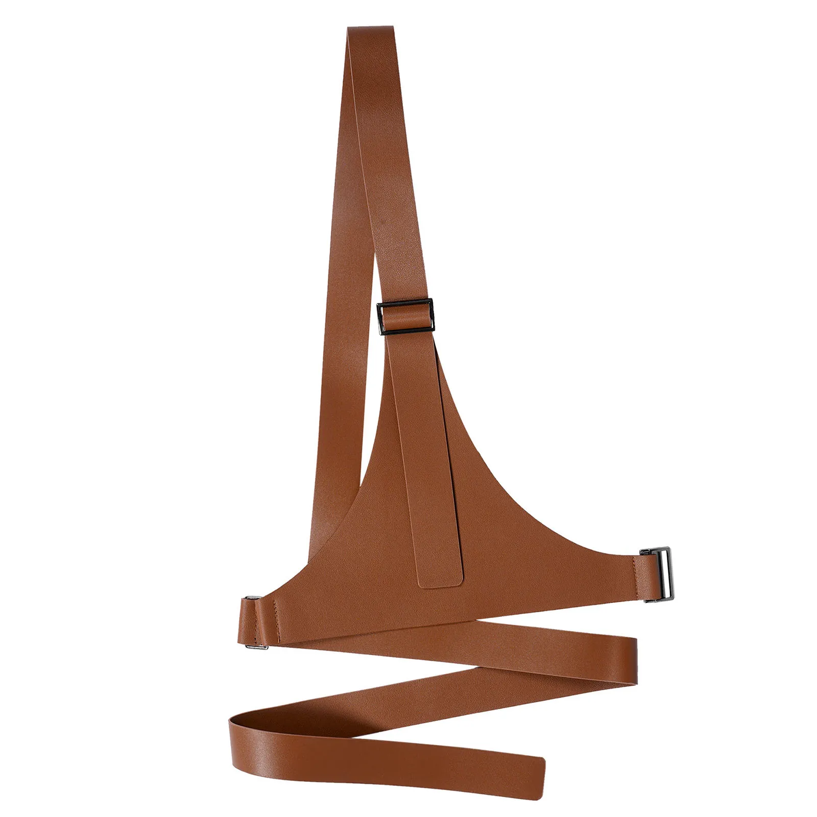 

Женский пояс из полиуретановой кожи пояс Harajuku шириной один плечевой ремень Пояс Мода Регулируемый ремень жгут костюм