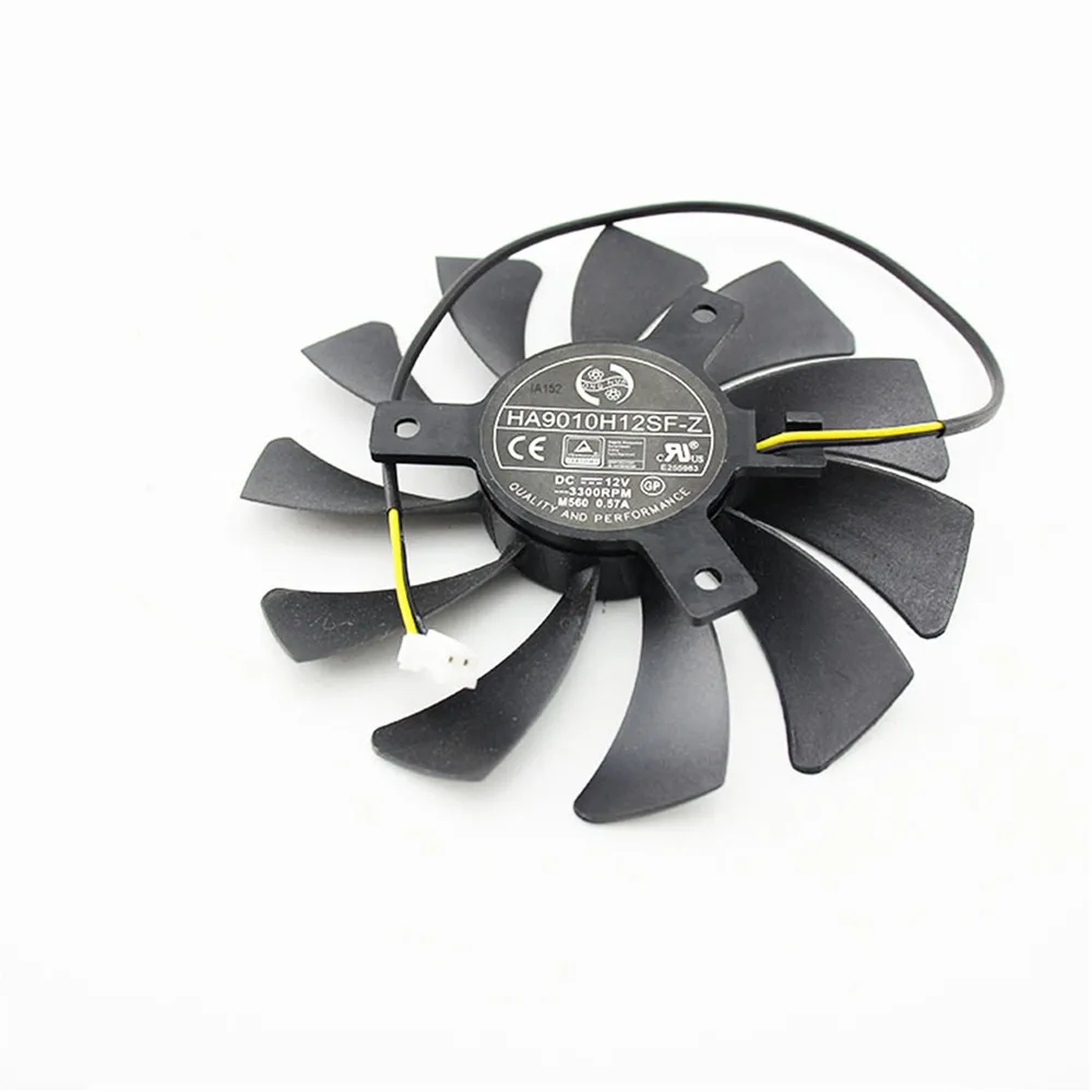2Pin 85 мм охлаждающий вентилятор GPU для Gigabyte HD 6850 7970 GTX 460 GTX560Ti R270X AMD R7 260x Графика Вентилятор охлаждения