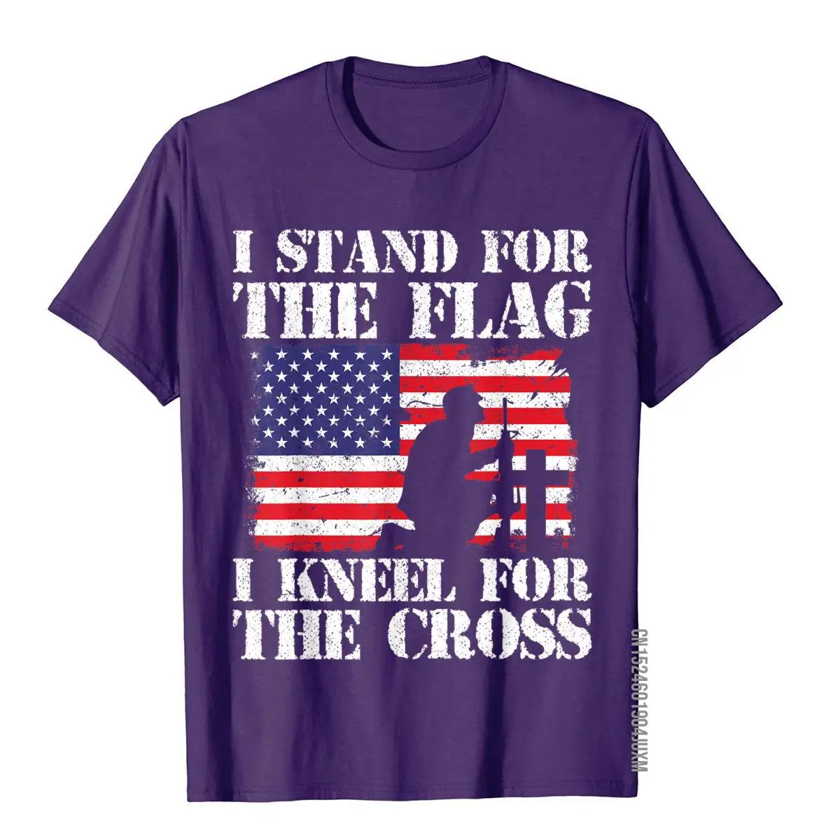 I Stand For The Flag Kneel Cross 4 Of July Gift футболка купоны молодые футболки повседневные топы