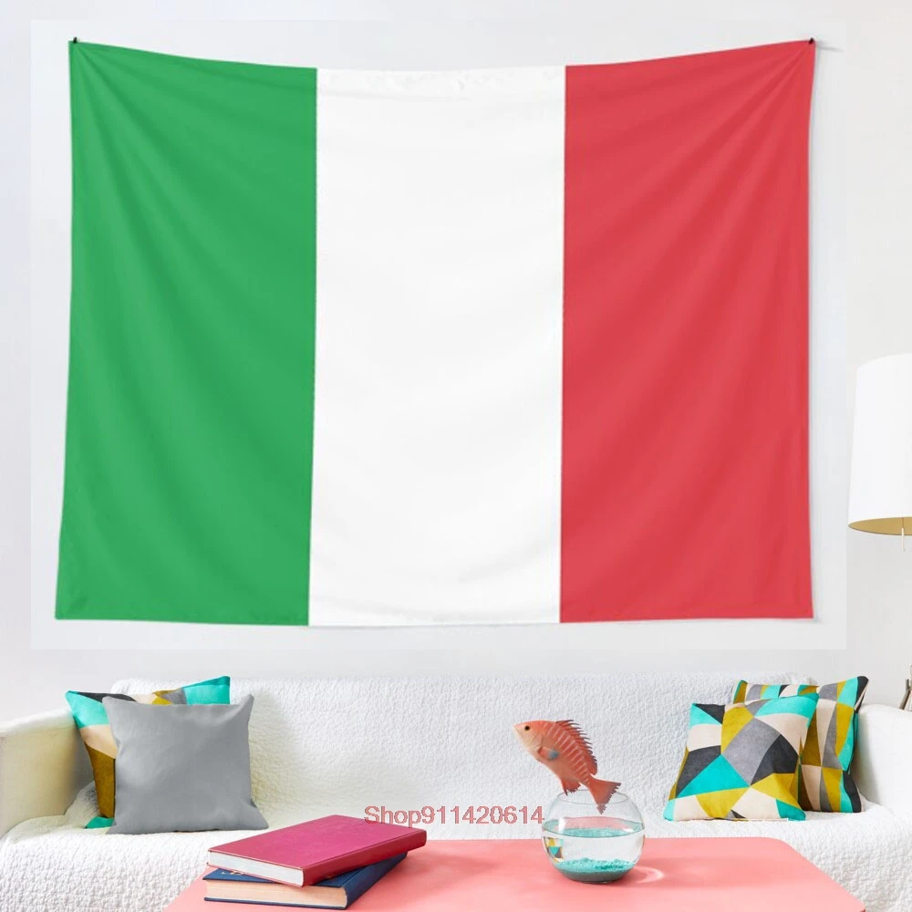 Итальянские гобелены с флагом художественное настенное изделие для Гостиная