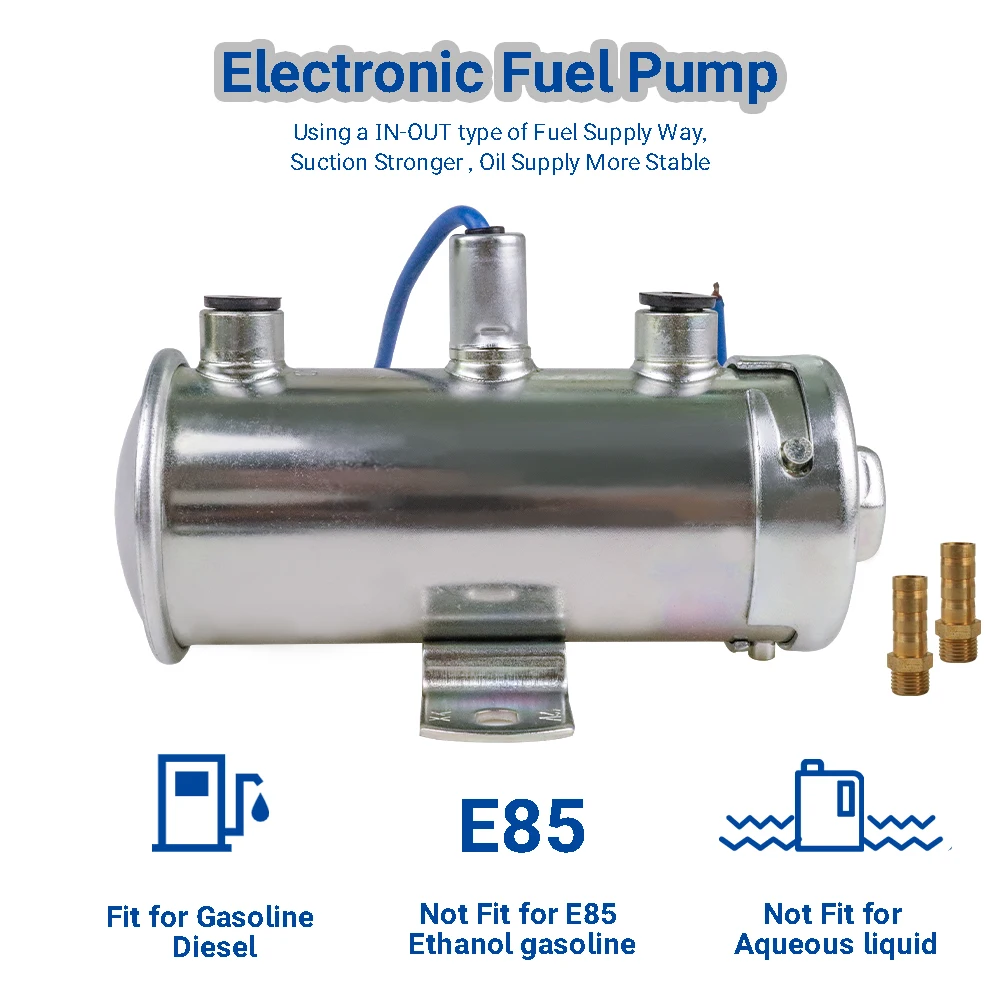 12 вольт универсальный Электрический Электронный Топливный насос Нан дизель 12В