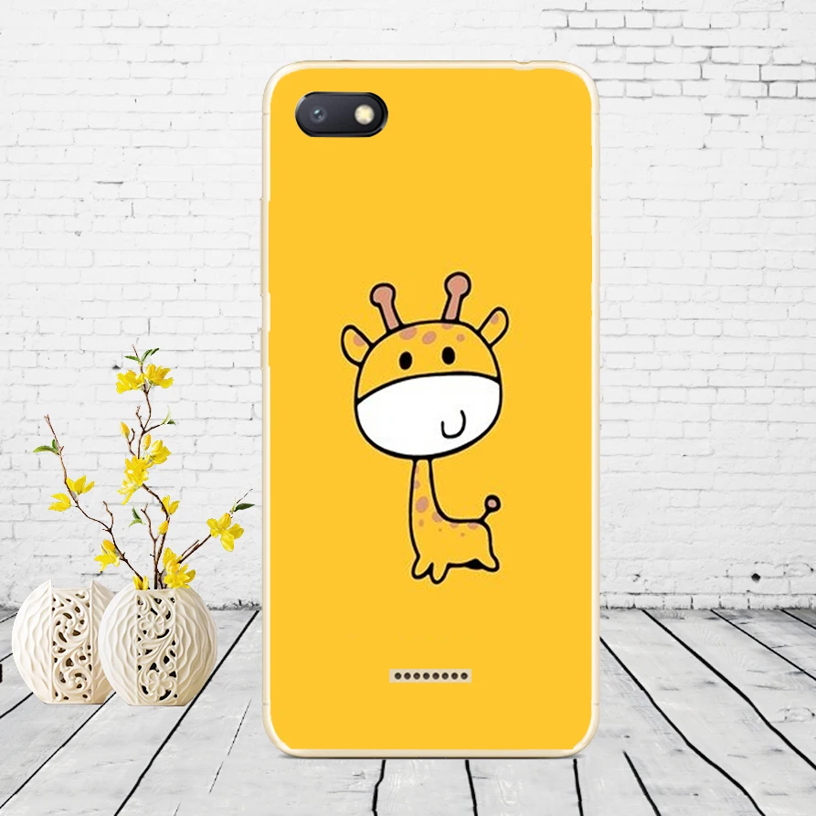 Силиконовый чехол для xiaomi redmi 6a защитный чехол Мягкий ТПУ чехол для телефона Чехлы для xiaomi redmi 6A чехол бампер 6a Coque