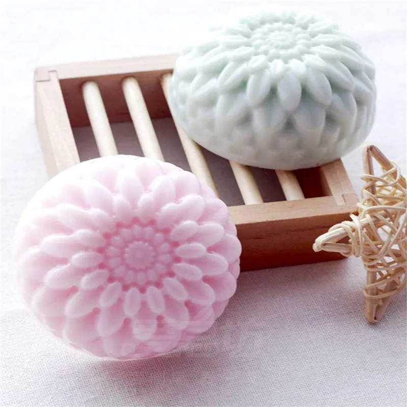 1 шт 6 полости Цветок силиконовая форма для торта Шоколадное Мыло Форма выпечки