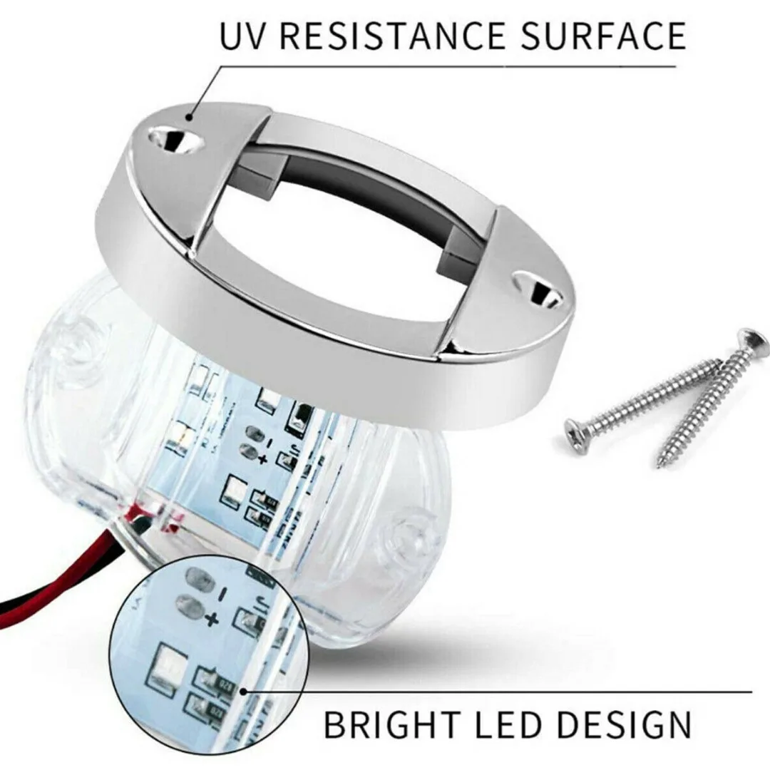 4 шт. автомобиль авто морская яхта кормовой якорь навигация 6 SMD 2835 Светодиодный