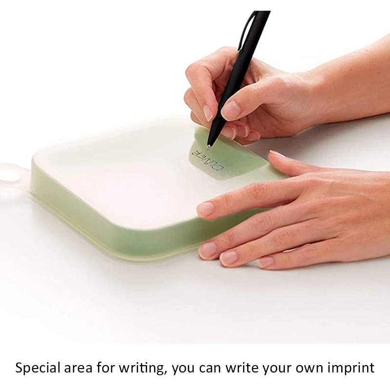 

Portable Silicone Toast Box Lunch Box Sandwich Case Prevent Fluid Leakage Lunch Boxs Kitchen Dining Bar Environmental Stroage