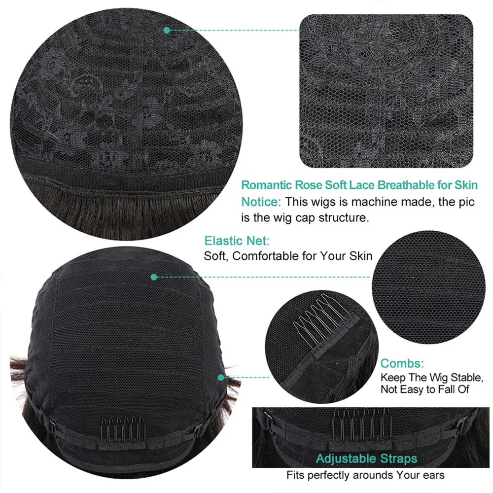 pixie cut short curly human hair wigs deep wave wig kinky brazilian Cheap Human Hair Wig |