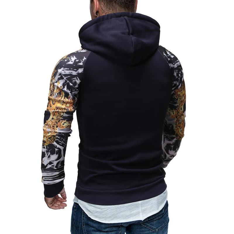 Мужская толстовка с капюшоном CYSINCOS уличная Толстовка Moletom Masculino Зимний пуловер в