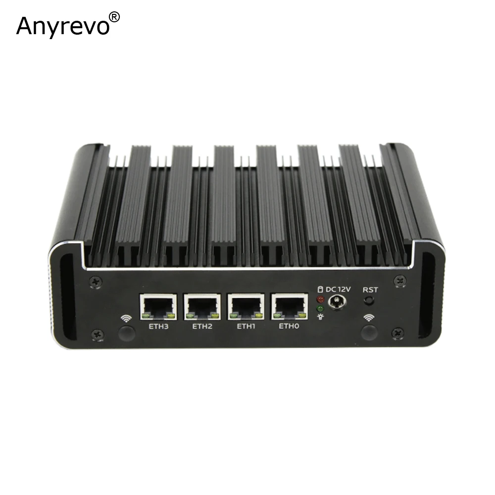Мини роутер четырехъядерный N2940 Pfense Серверная коробка 4*1000M Lan пробуждение