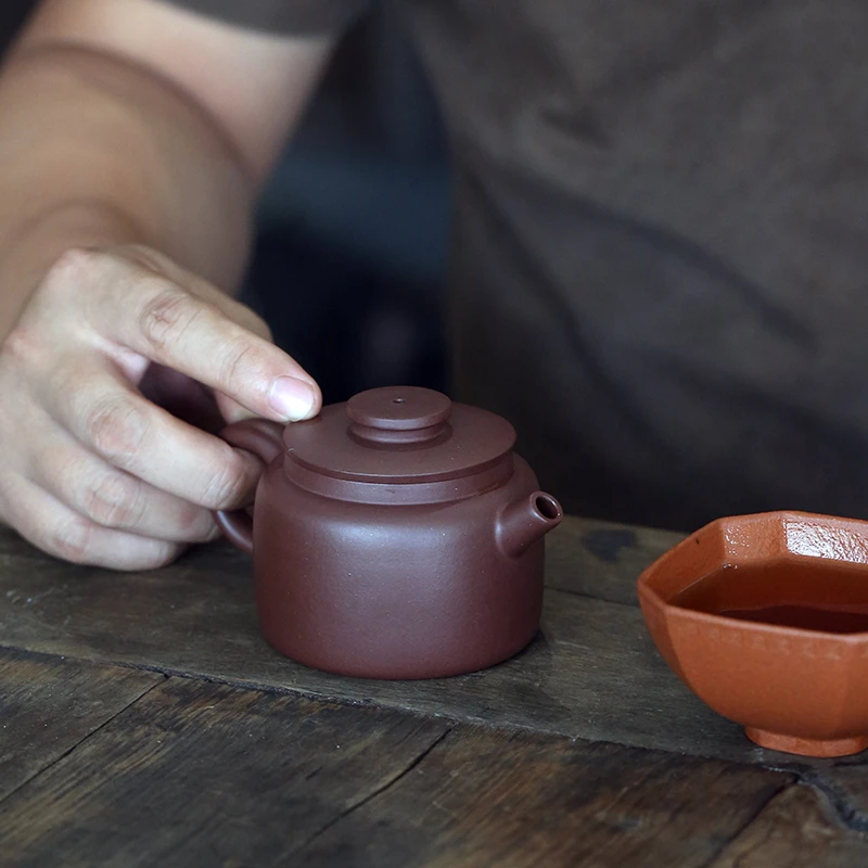 

Горшок Yishuitang из пурпурной глины, оригинальная Шахтерская работа