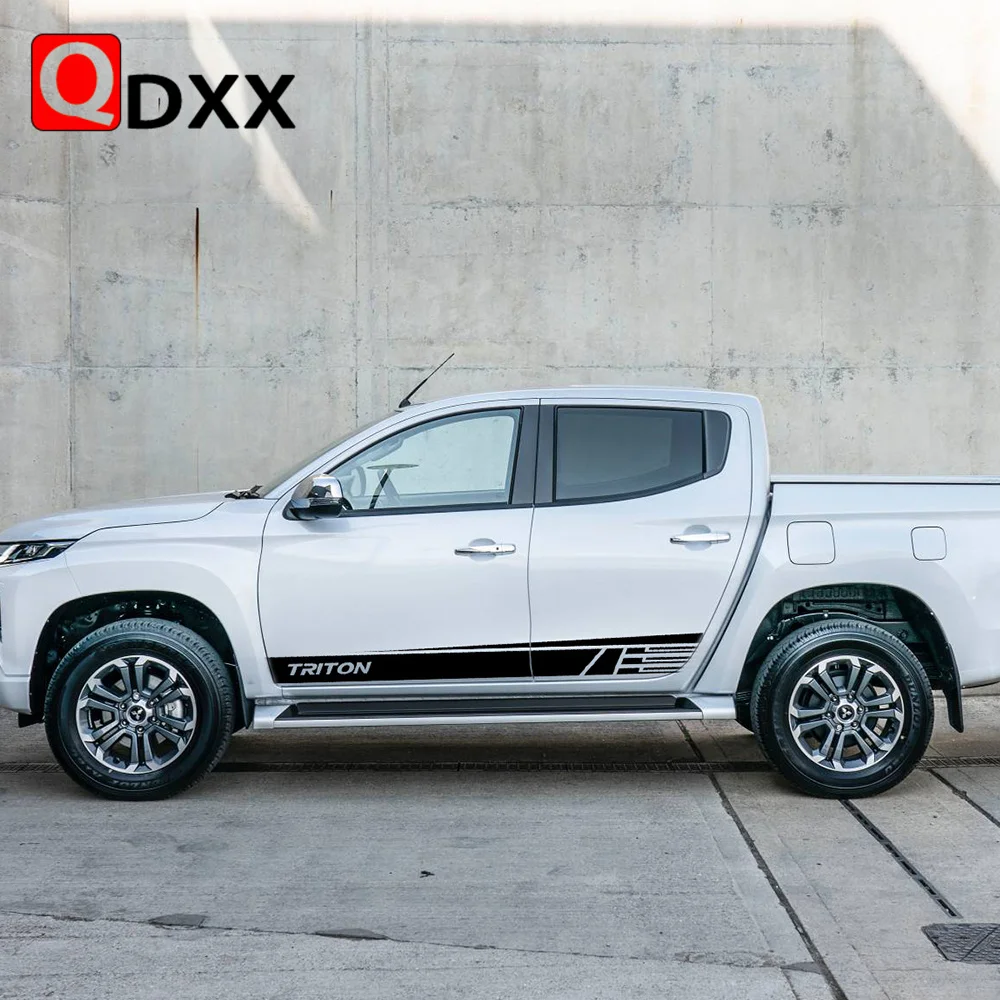 Виниловые наклейки на дверь пикапа Mitsubishi L200 Triton | Автомобили и мотоциклы