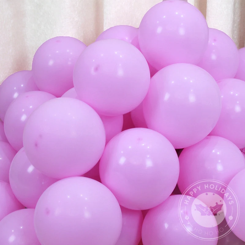 Пастельные воздушные шары цветные конфеты розовый макарон на день рождения
