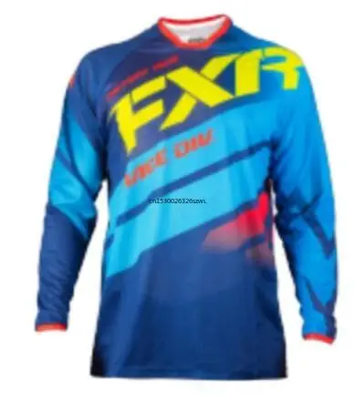 

2021 Enduro Jerseys FXR Motocross MX Bike MTB Jersey Cycling T-shirt Men Mountain Camiseta DH Long Sleeve Downhill Clothes