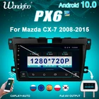 PX6 магнитола 2 din андроид 2 din Android 10 Автомагнитола радио для Mazda CX7 CX-7 CX 7 2008-2015 навигационный экран стерео 2din Авто аудио bluetooth Мультимедиа